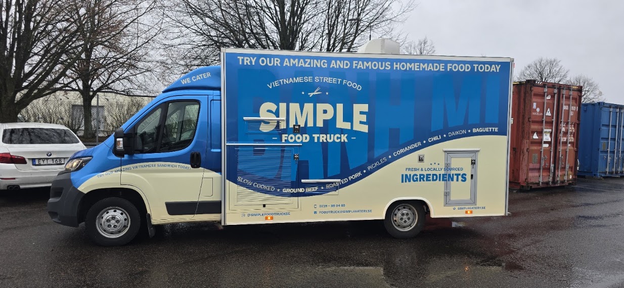 Foodtruck foliering